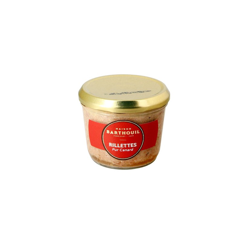 RILLETTES PUR CANARD VER.190G BARTHOUIL
