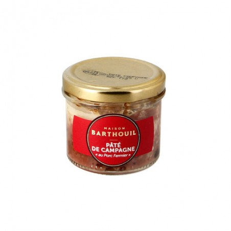 PATE CAMPAGNE PORC FERM 100G BARTHOUIL