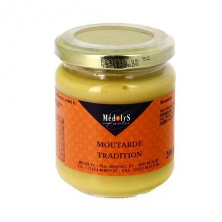 MOUTARDE TRADITION 200G