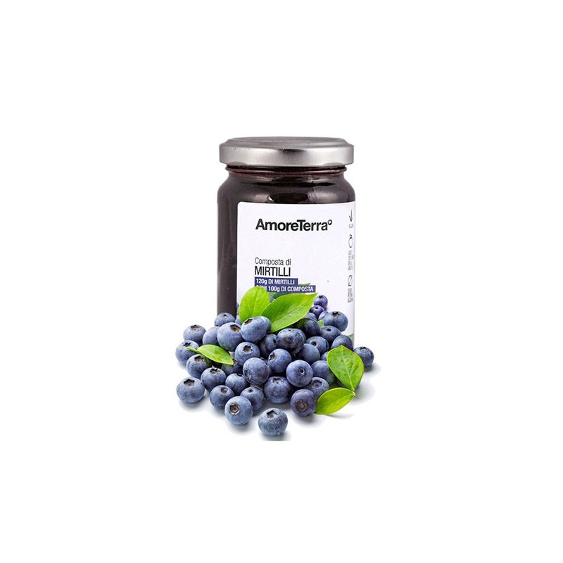 COMPOTE MYRTILLE BIO 220G