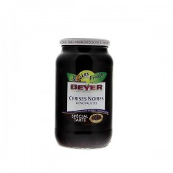 CERISES NOIRES DENOYAUTEES 1 L AU SIROP