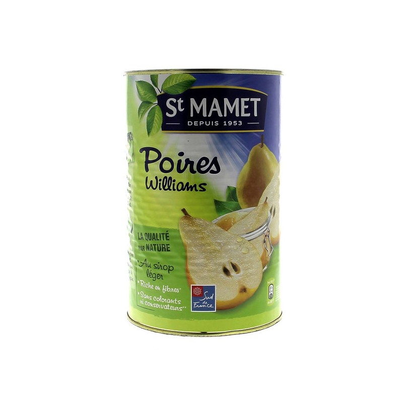 DEMI POIRE WILLIAM 5/1 ENV 40/50 DEMI FRUITS