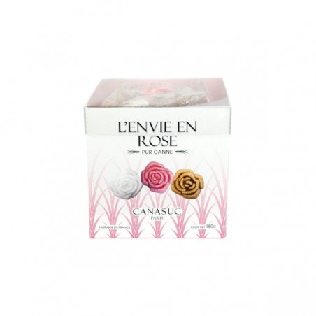 SUCRE ROSES EMB IND CUBE 180G