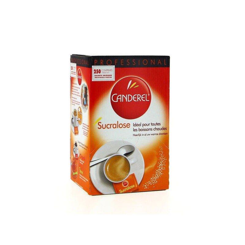 SUCRALOSE CANDEREL COMPR.B:250 EMB INDIV.