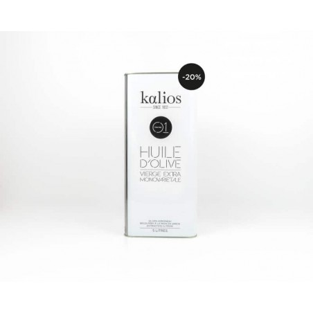 Huile d'olive KALIOS cuvée 01 - 5L