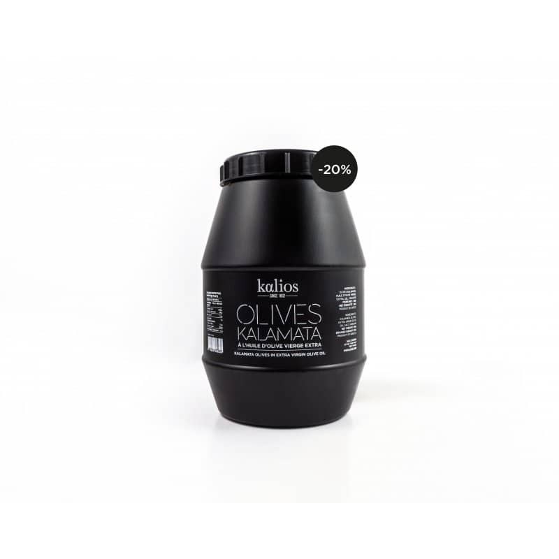 Olive Kalamata à l'huile d'olive KALIOS 2kg