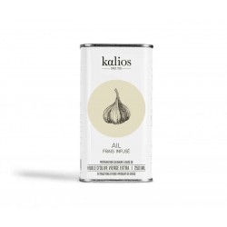 Huile d'olive infusée ail KALIOS - 25cl
