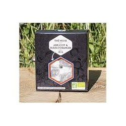 Thé Noir Abricot et Fleur d'Oranger - 20 sachets mousseline