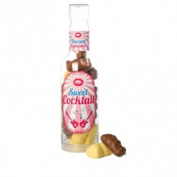 MINI BOUTEILLE OURSONS GUIMAUVE 3 CHOCO - 230 G