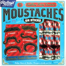 CRACKERS RIDLEYS'S MOUSTACHE X6